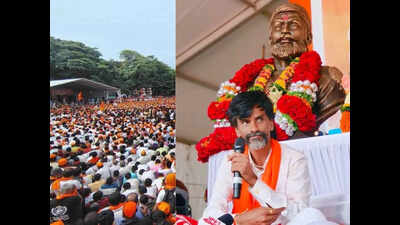 Mumbai Police issues notice to Manoj Jarange, asks him to vacate Azad Maidan