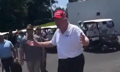 Where is Donald Trump? Social media users speculate that the President has a body double!