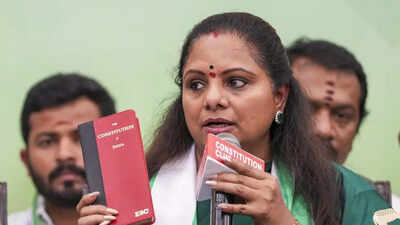 KCR's daughter K Kavitha suspended from BRS; blamed cousins for 'tarnishing father's image'