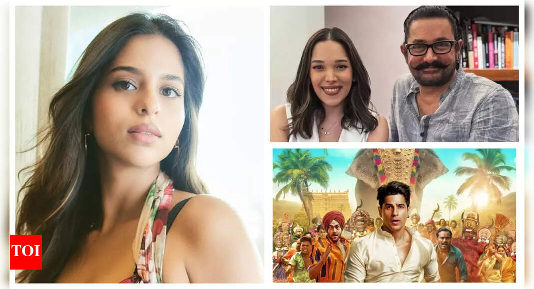 Suhana Khan, Trinetra-Aamir, Sidharth-Param Sundari: Top 5 news