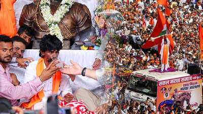 Maratha quota stir: Manoj Jarange 'ready' for talks but 'won't leave  Mumbai'; slams CM Devendra Fadnavis | Mumbai News - The Times of India
