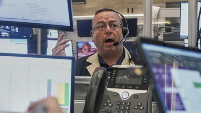 US market today: Wall Street slides as AI stocks drag; bond yields climb, gold hits record-high