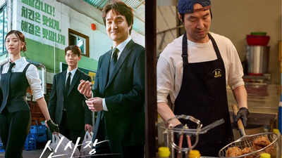 Han Suk-kyu, once Harvard's youngest professor, now flips the script as a chicken restaurant boss in 'Sinsa Jang'