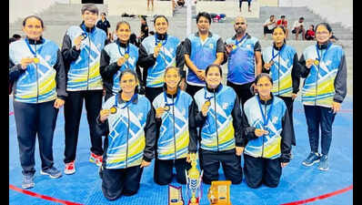 Rajasthan women’s netball team wins bronze medal at 4th Fast5 Senior National Netball Championship 2025-26 in Haryana
