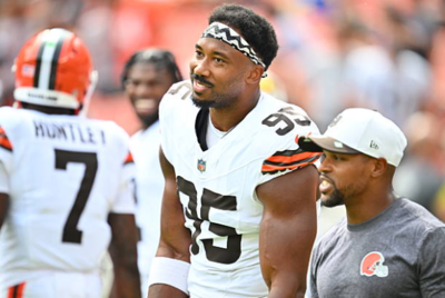 Myles Garrett favored to win 2025 Defensive Player of the Year