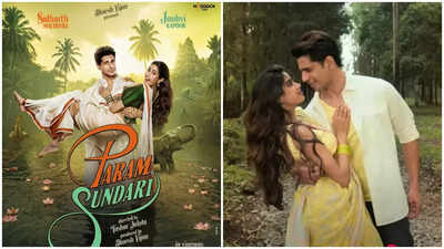 'Param Sundari': From age gap controversy to typecast depictions, here's why Sidharth Malhotra-Janhvi Kapoor's film made headlines
