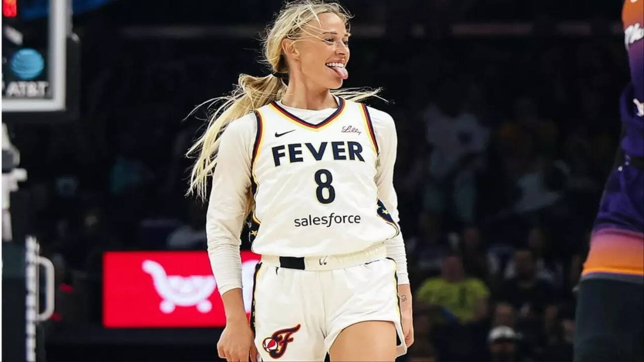 How is Sophie Cunningham recovering? WNBA star shows signs of progress,  dances wearing knee brace after surgery | NBA News - The Times of India