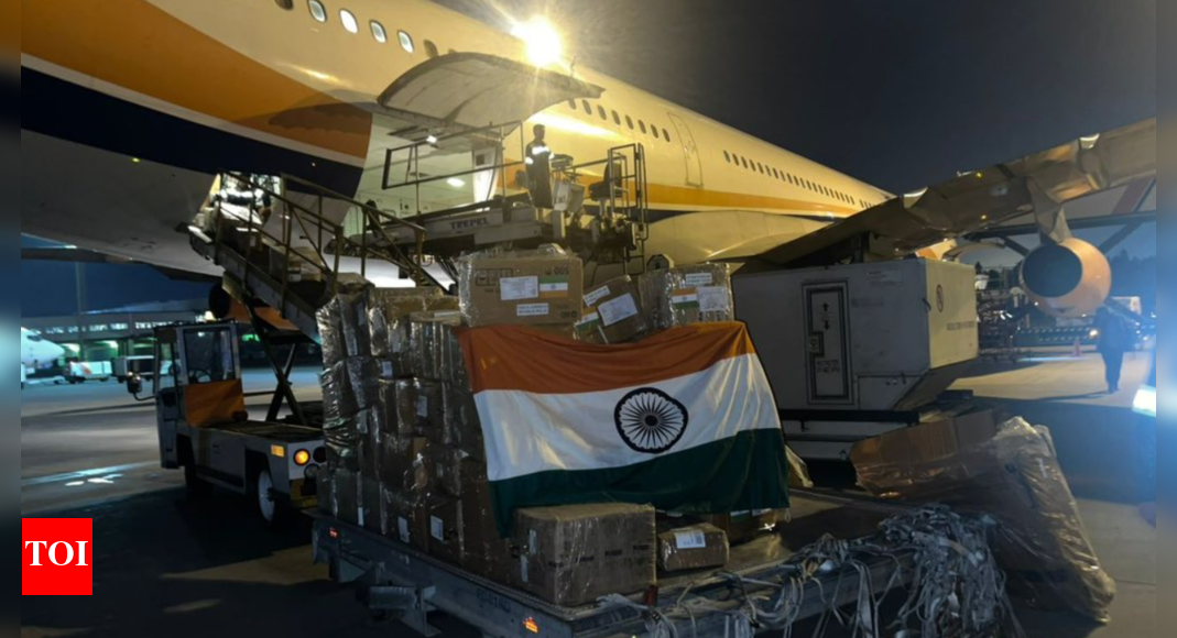 Afghanistan earthquake: India sends 21 tonnes of aid to Kabul, EAM shares photo