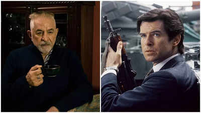 Dalip Tahil congratulates Pierce Brosnan for pulling off the best 'Bond' the world has seen