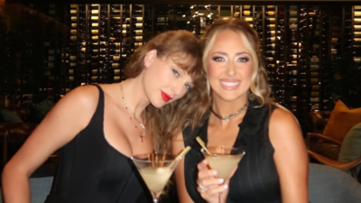 Taylor Swift and Brittany Mahomes rock stunning matching outfits in fresh 30th birthday photos from Nashville getaway