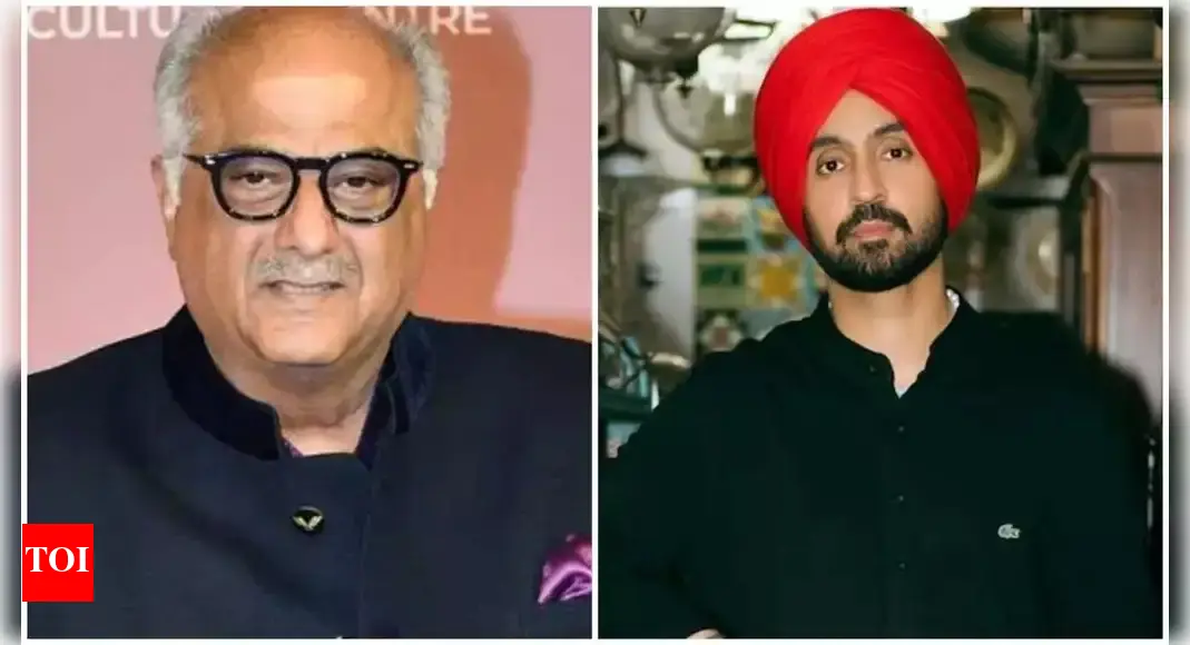 <div>Boney Kapoor confirms Diljit's exit from No Entry 2</div>