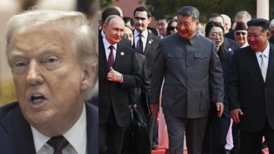China’s mega military show: Donald Trump slams Xi's parade with Vladmir Putin, Kim Jong Un; claims conspiracy against US