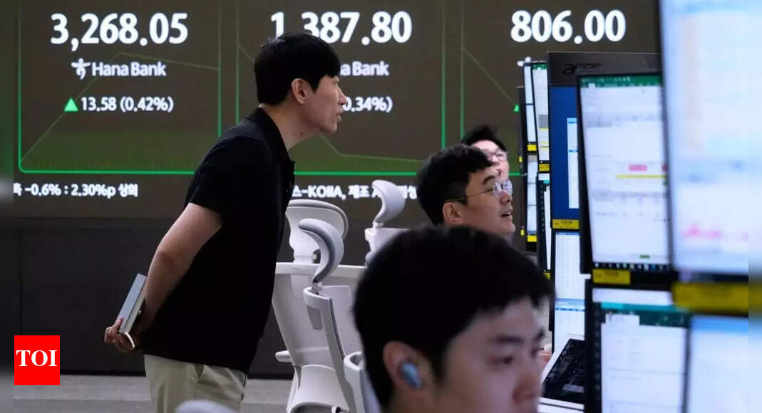 Market watch: Asian stocks slip on political jitters in Japan; oil steady ahead of Opec+ meet - The Times of India