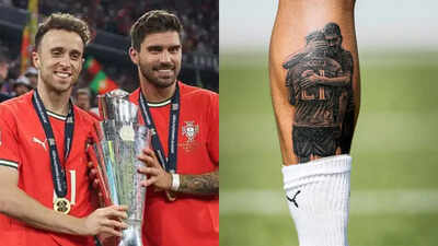 'You will never forget': Ruben Neos revealed a heartbreaking tattoo in memory of Dogo Jota