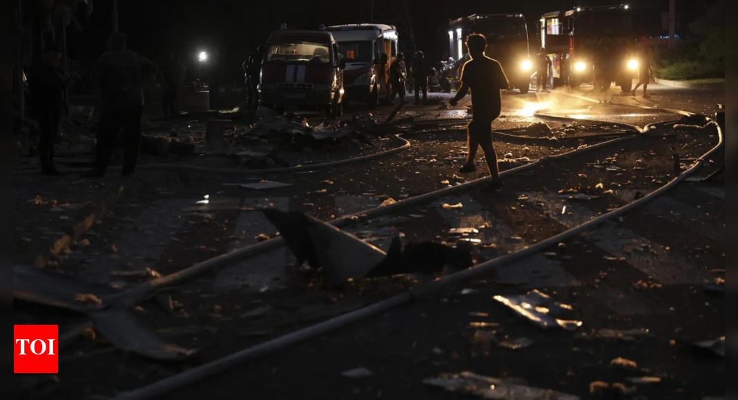Over 500 drones: Russia launches overnight attack on western Ukraine; houses damaged, many injured Over 500 drones: Russia launches overnight attack on western Ukraine; houses damaged, many injured