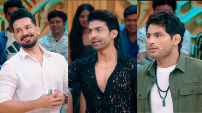  Abhinav Shukla, Gurmeet Choudhary and Pawan Kumar put to test in spinning chair task
