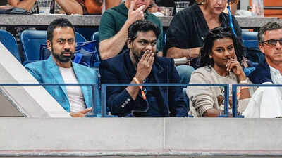  Social media abuzz as Zakir Khan spotted alongside Simone Ashley, the diamond of the US Open 2025
