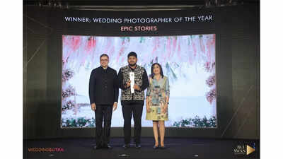 Epic Stories Founder Himanshu Patel Named Wedding Photographer of the Year at WeddingSutra Awards 2025