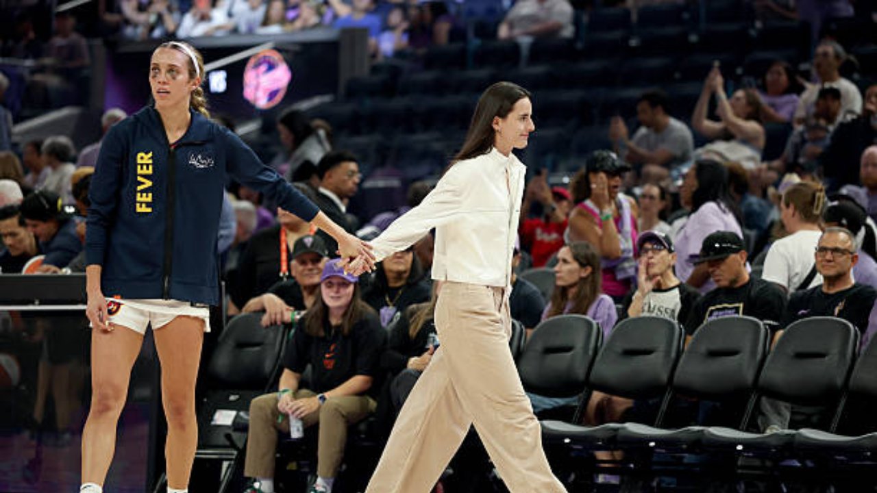 Lexie Hull's viral photos with black eyes get encouraging reactions from Caitlin  Clark and Tyrese Haliburton | NBA News - The Times of India