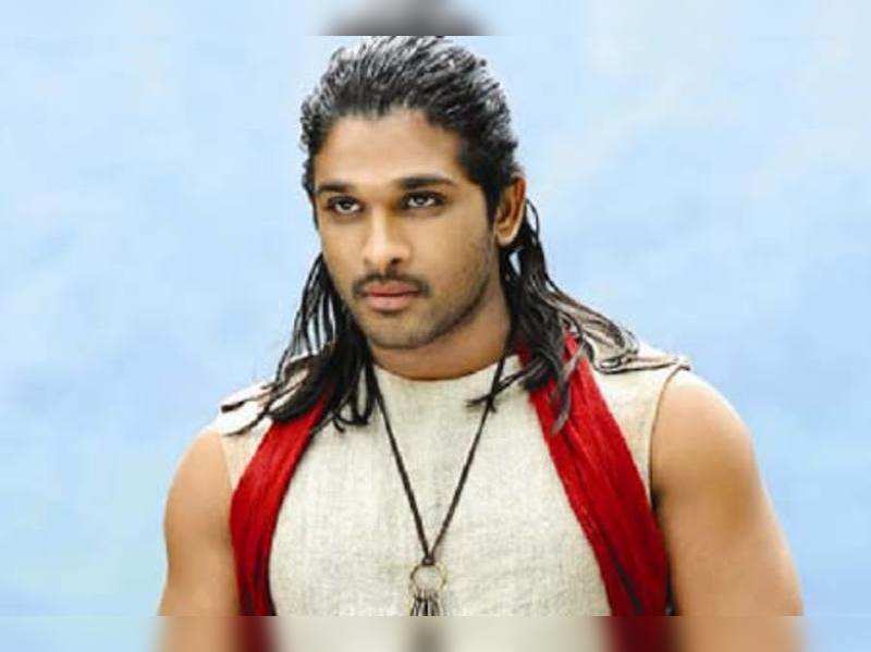 white shirt with lion logo allu arjun