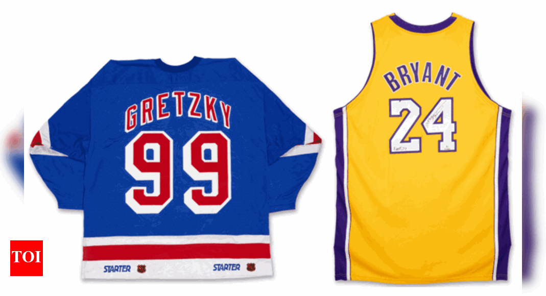 Wayne Gretzky and Kobe Bryant jerseys headline a million-dollar Sotheby’s auction