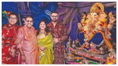 Music fraternity unites at Shankar Mahadevan’s Ganeshotsav celebrations