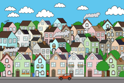  Only a person who has excellent eyesight and the best observation skills can spot the house with a crack