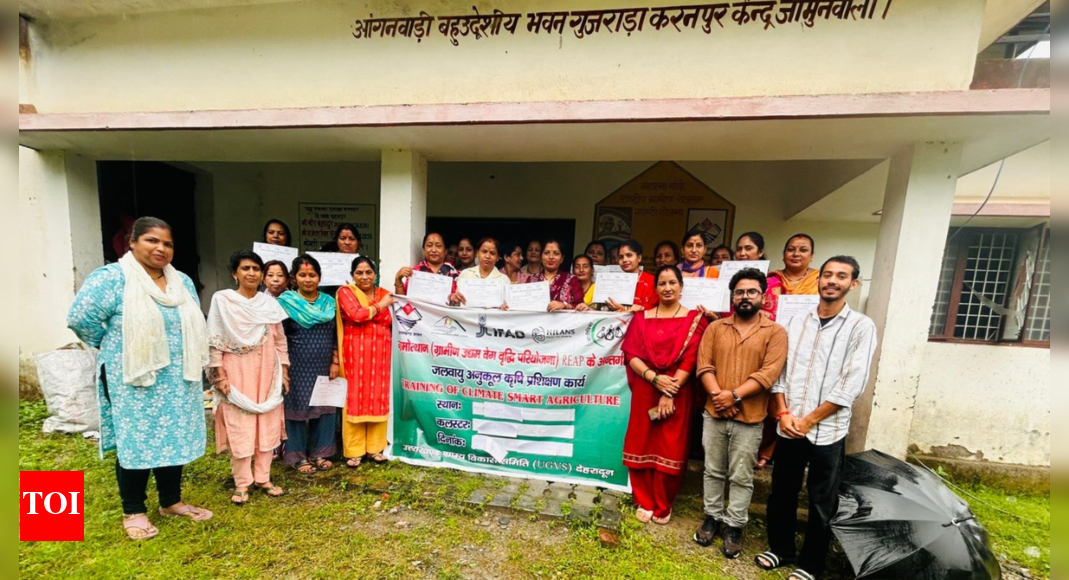 Dehradun rolls out Climate-Smart Agriculture training; empowers 200 farmers under IFAD-supported Gramotthan project Dehradun rolls out Climate-Smart Agriculture training; empowers 200 farmers under IFAD-supported Gramotthan project