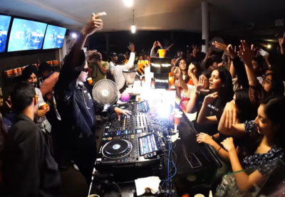 What is the 'coffee rave' trend that is making people groove early morning to DJ beats in casual fits