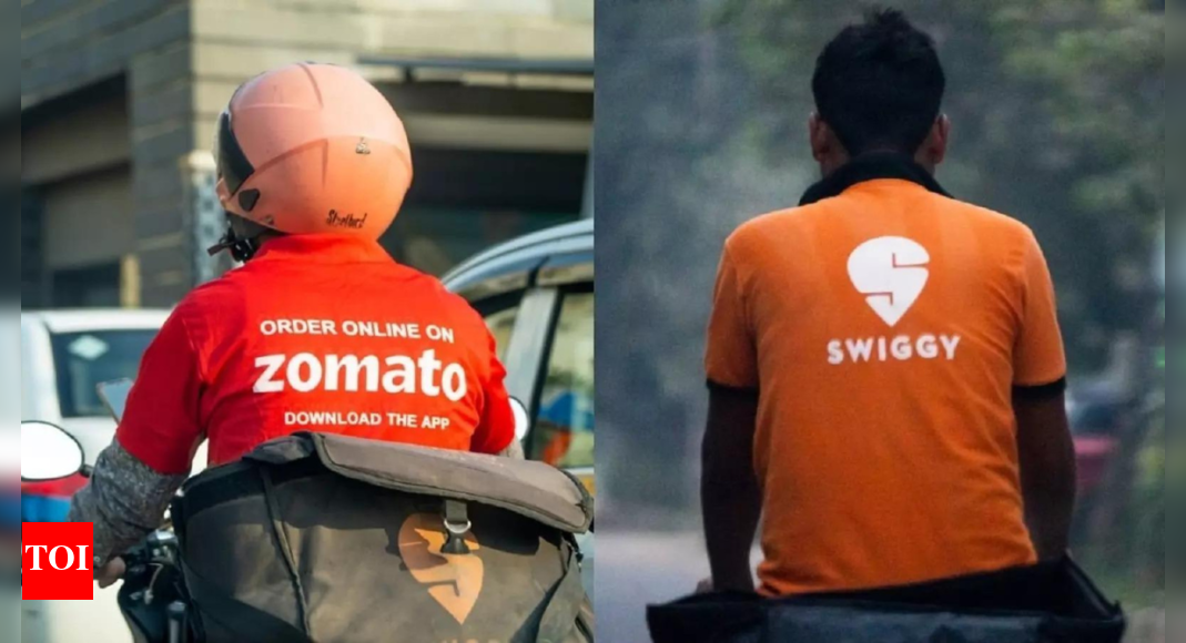Zomato, Swiggy hike user fees – The Times of India