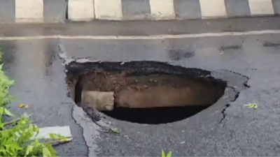 Delhi rains: Alipur flyover portion caves in; waterlogging, traffic chaos reported across NCR - watch