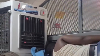 Watch: Passenger plugs cooler in train socket; meme fest follows