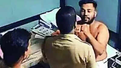  CCTV footage exposes brutal police attack on Youth Congress member in Kerala