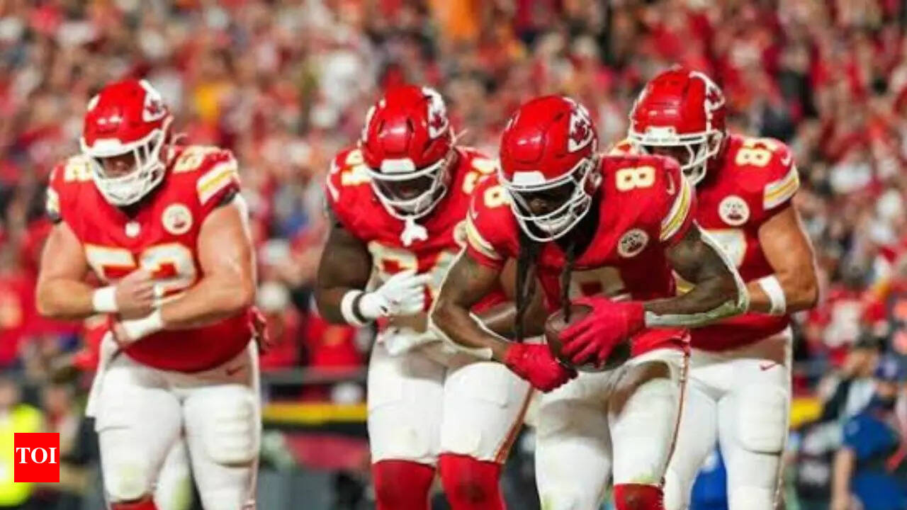 Maglietta Ufficiale Kansas City Chiefs - Design Fish Eye - 100% Cotone
