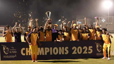 Sharjah Warriorz clinch ILT20 Development title in thrilling finale