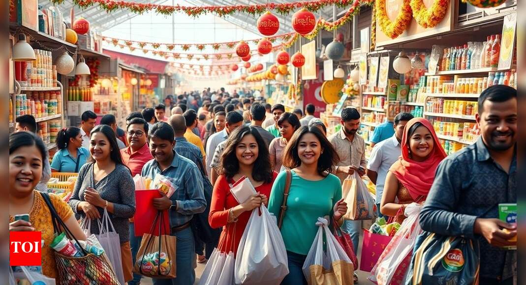 GST cut on essentials: FMCG leaders hail ‘game-changing’ reform; prices may fall up to 10% – The Times of India GST cut on essentials: FMCG leaders hail ‘game-changing’ reform; prices may fall up to 10% – The Times of India