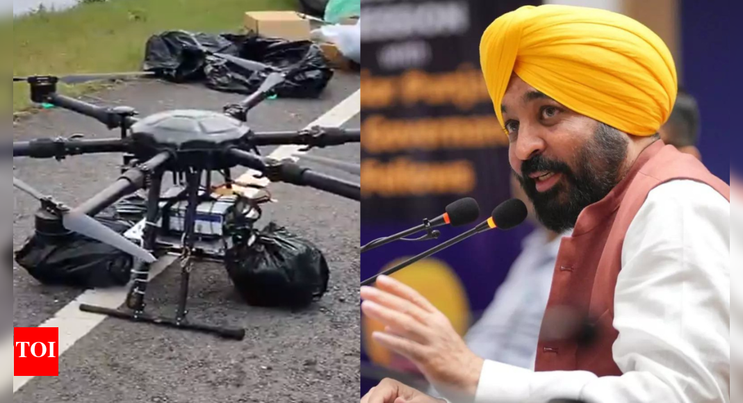 Punjab floods: Bhagwant Mann government deploys drones to supply essentials to flood-hit villages