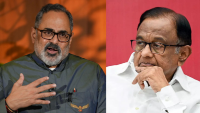  Rajeev Chandrasekhar's 'disgruntled' retort on Chidambaram's GST 'U-turn' claim