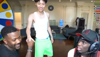 Ray gave Kai Cenat a shock after mentioning that he watched Ray J's movie before ft. Kim Kardashian