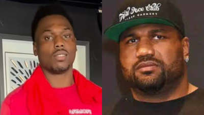  Quinton Rampage Jackson cuts off son Raja Jackson after Syko Stu assault in Los Angeles
