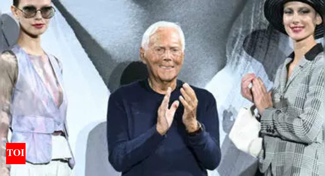Giorgio Armani, icon of Italian Fashion, dies at 91 Giorgio Armani, icon of Italian Fashion, dies at 91