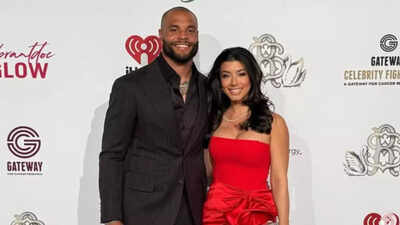 Sarah Jane Ramos flaunts eye-catching Vikings purple outfit just before Dak Prescott faces Eagles under Thursday lights