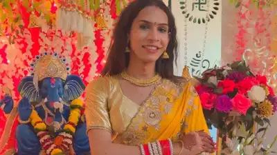  I pray to Bappa to remove barriers of discrimination for my community