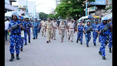 Davanagere on high alert ahead of Eid Milad procession