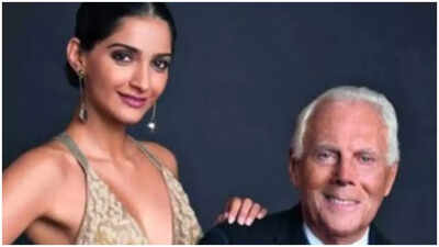  Sonam Kapoor mourns the demise of Italian fashion designer