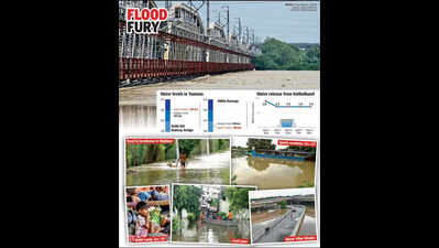 Yamuna hits danger mark in Noida, 3,000 displaced