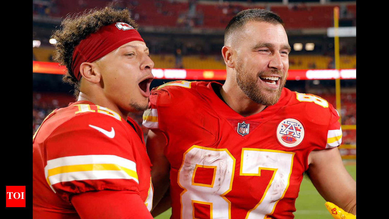 Travis Kelce breaks his silence on retirement as Patrick Mahomes makes a  subtle dig at his weight loss ahead of the Chiefs' match against the LA  Chargers | NFL News - The