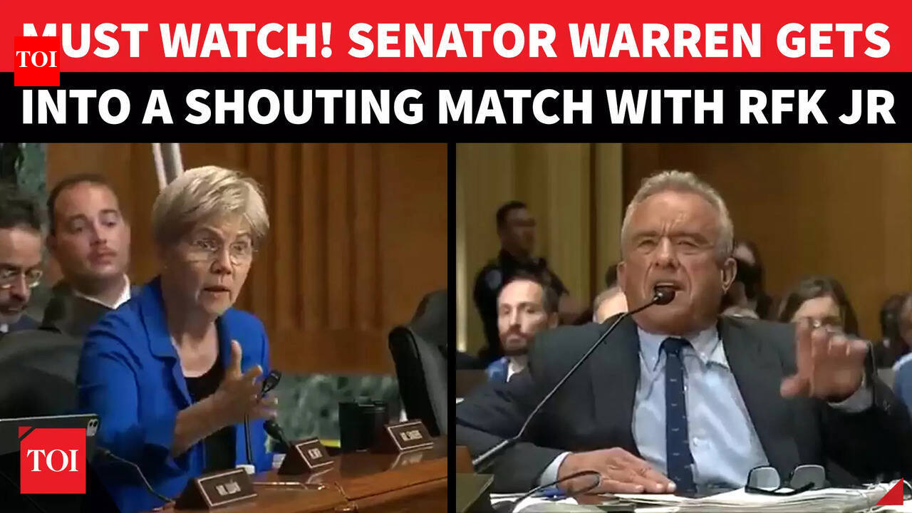 'Just Resign': Warren Clashes With RFK Jr Over Vaccine Access, Kennedy ...