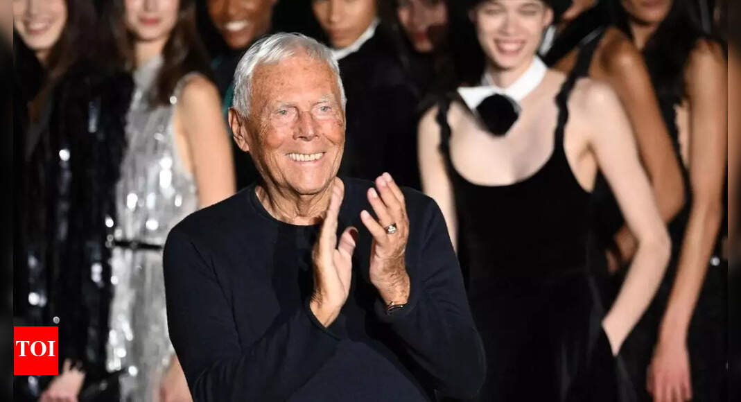 No wife, no kids; Who will inherit Giorgio Armani's billion-dollar fashion empire? - The Times of India
