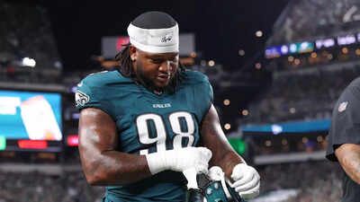 Will Eagles’ star Jalen Carter face NFL suspension after ugly spitting incident on Cowboys QB Dak Prescott?